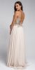 Beaded Embellished Spaghetti Prom Dress back in Champaign